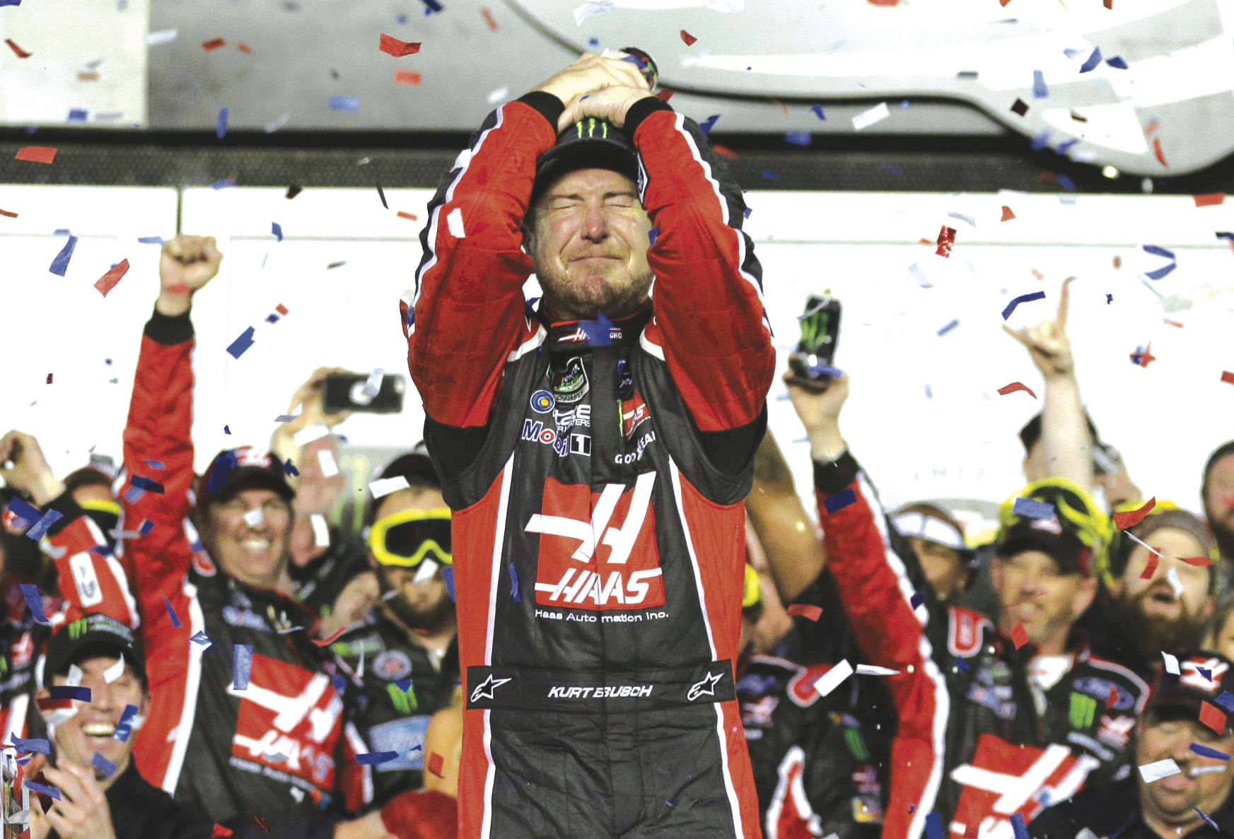 NASCAR Daytona 500 Auto Racing: Busch wins